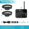 Wireless Electric Dog Fence Waterproof Pet Shock Boundary Containment System Electric Training Collar for Small Medium Large Dogs